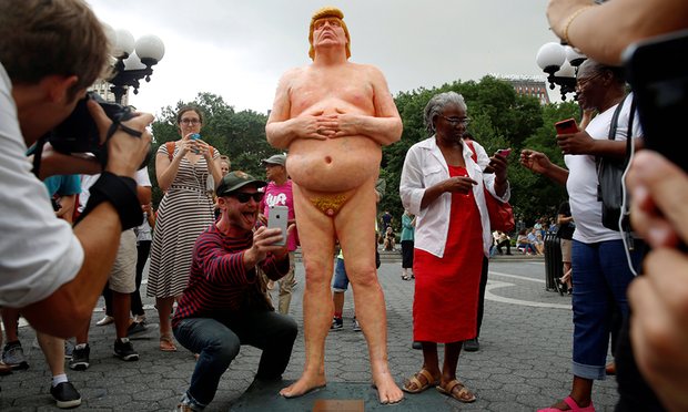 http://hyperallergic.com/318143/street-artists-erect-nude-sculpture-of-donald-trump-in-new-yorks-union-square/