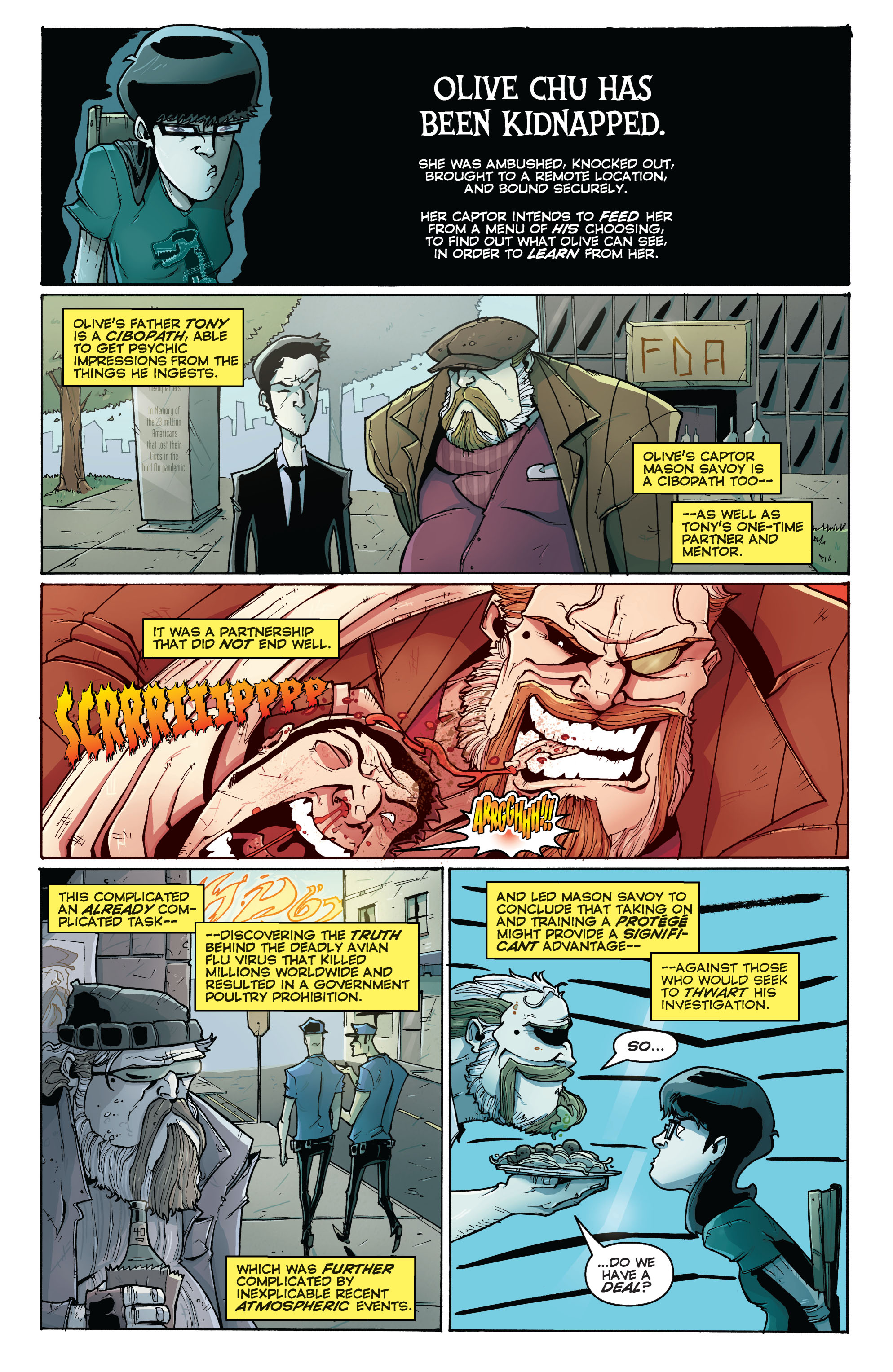 Read online Chew comic -  Issue #22 - 5