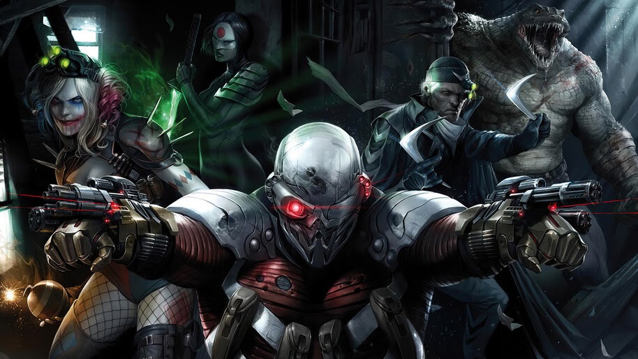 Suicide Squad, DC, Anti Hero, 4K, #4.3148