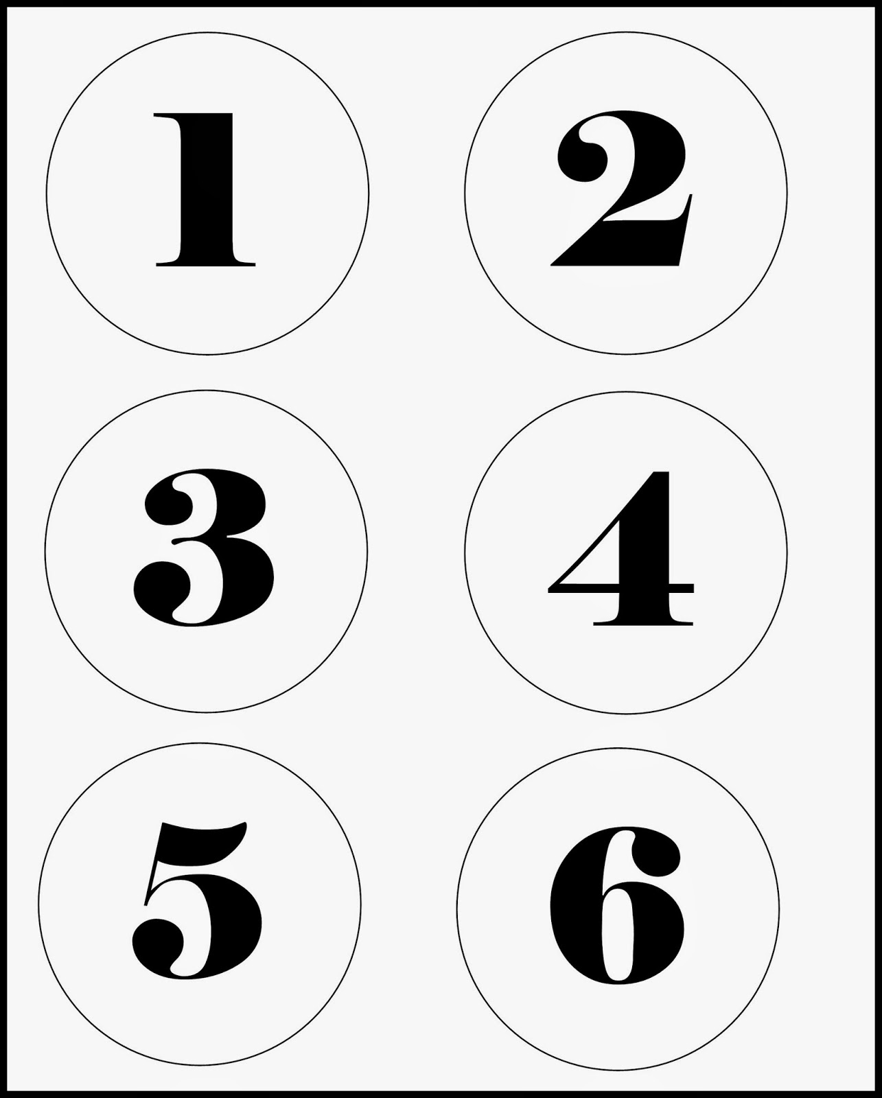 The Best Free Large Printable Numbers 1 100 | Russell Website