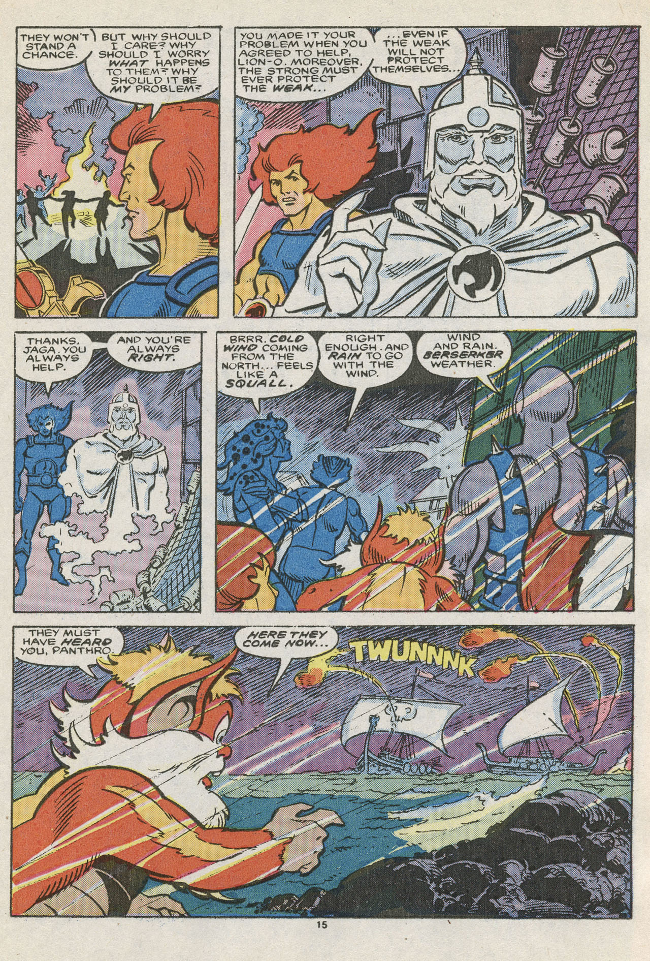 Read online ThunderCats (1985) comic -  Issue #12 - 21