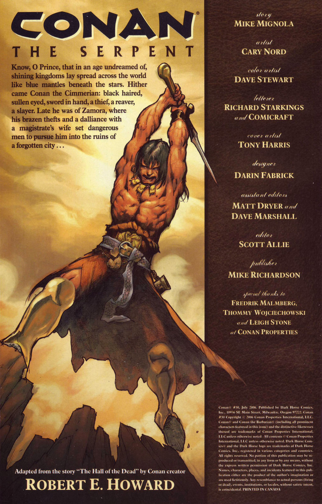 Read online Conan (2003) comic -  Issue #30 - 2