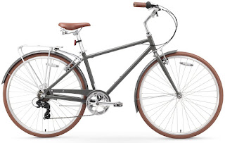 Sixthreezero Ride in the Park 7-Speed Men's City Cruiser Bicycle Grey, image, review features & specifications