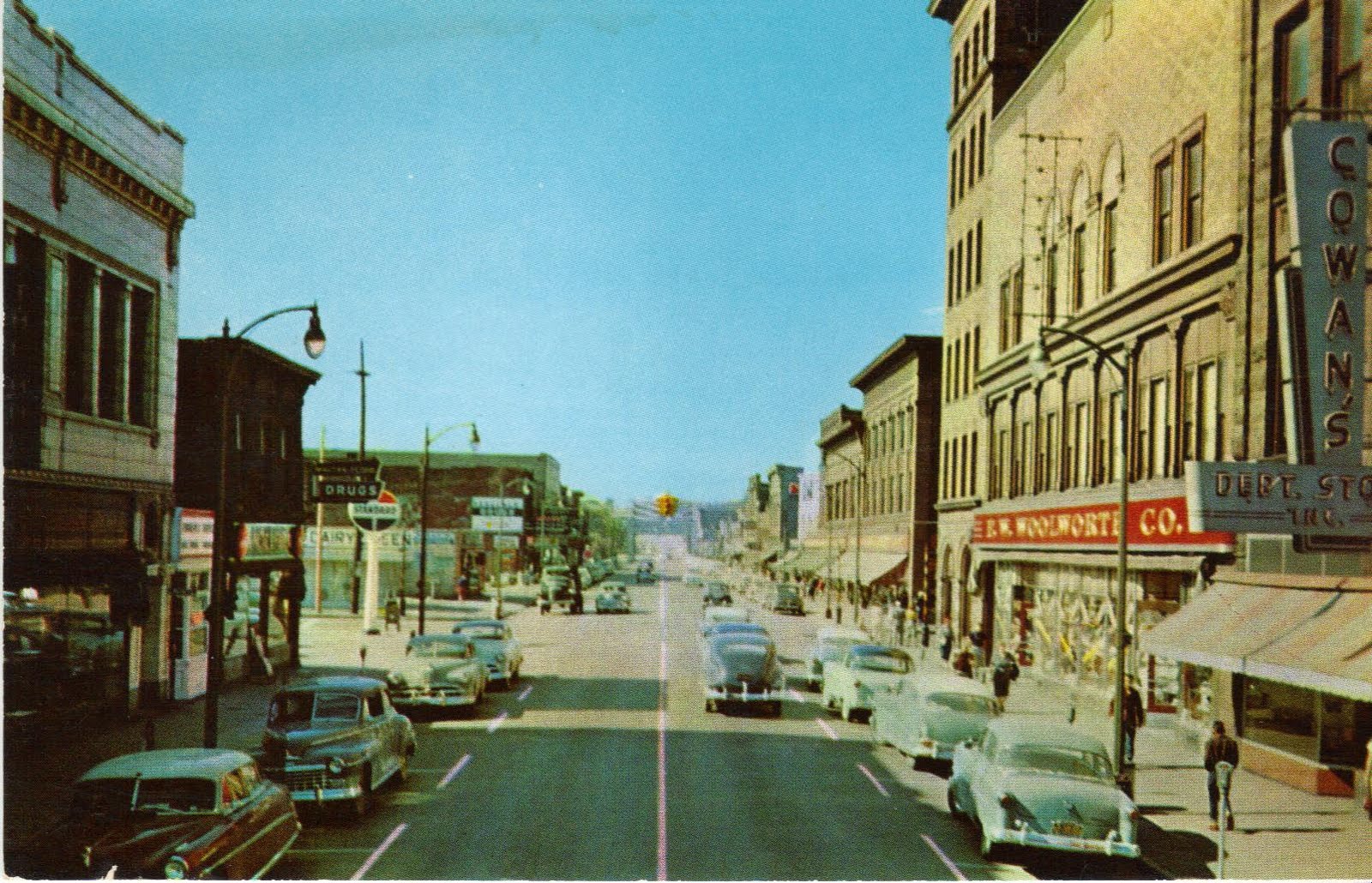 POSTCARDS FROM THE PAST SAULT SAINTE MARIE, MICHIGAN Ashmun Street