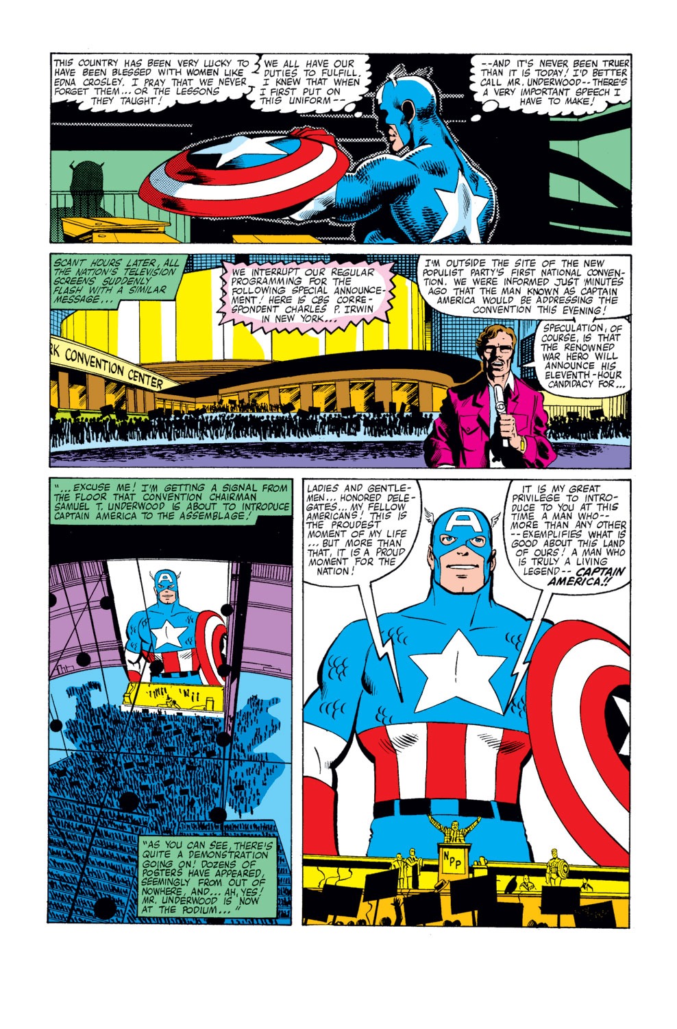 Read online Captain America (1968) comic -  Issue #250 - 16