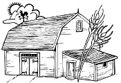 Barn Coloring Pages