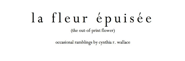 la fleur épuisée: just another out-of-print flower