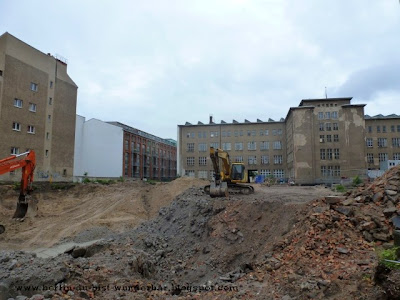 nordbahnhof, sbahn, Zug, tunnel, mauer, loch, Baustelle, gebäude