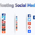Top 5 Floating Social Media Icon Widget For Blogger