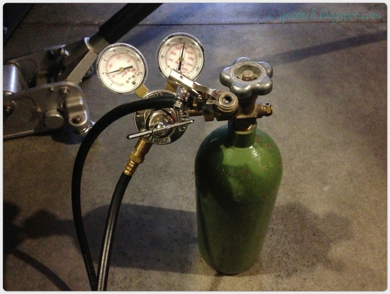 Infiniti Q50 Technical & Operational Blog Nitrogen Fill into Q50 Tires