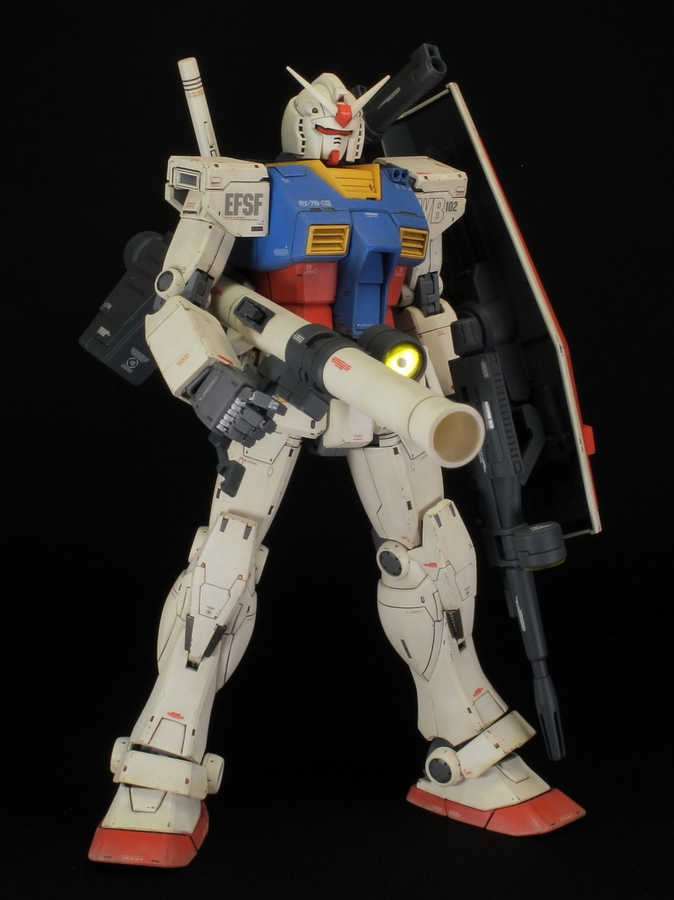 Painted Build: MG 1/100 RX-78-02 Gundam The Origin Ver.