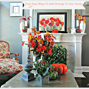 Four Easy Ways To Add Orange To Your Home