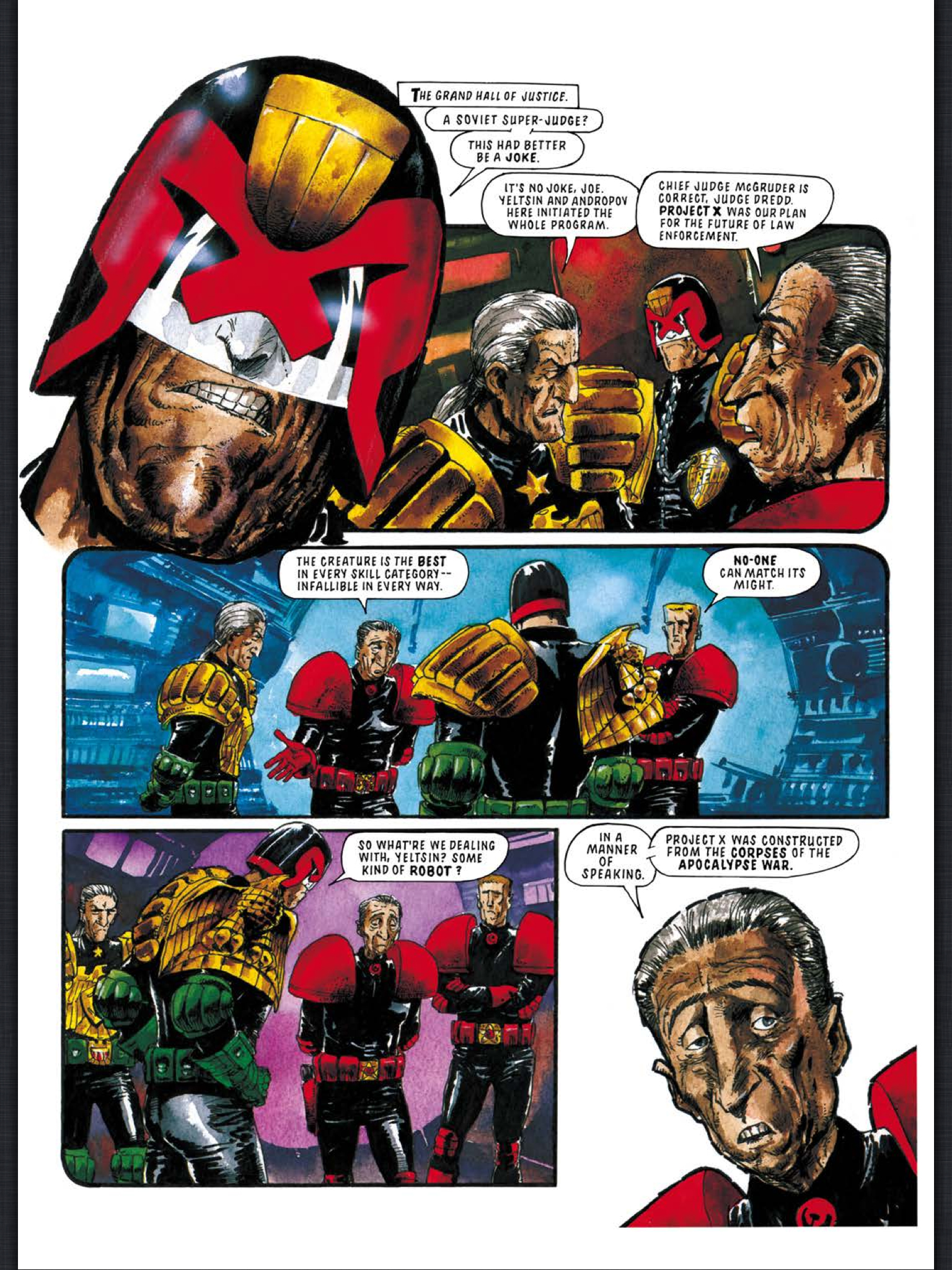 Read online Judge Dredd: The Complete Case Files comic -  Issue # TPB 20 - 86