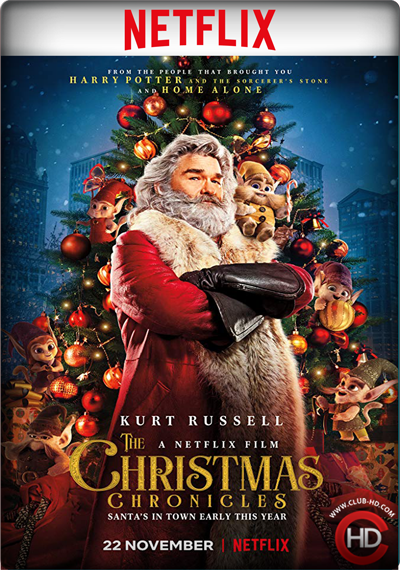 The Christmas Chronicles (2018) 1080p NF WEB-DL Dual Latino-Inglés [Subt. Esp] (Comedia. Navidad)