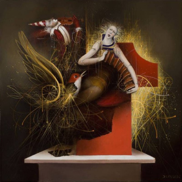 Современные художники Бельгии. Jean-Claude Dresse 15