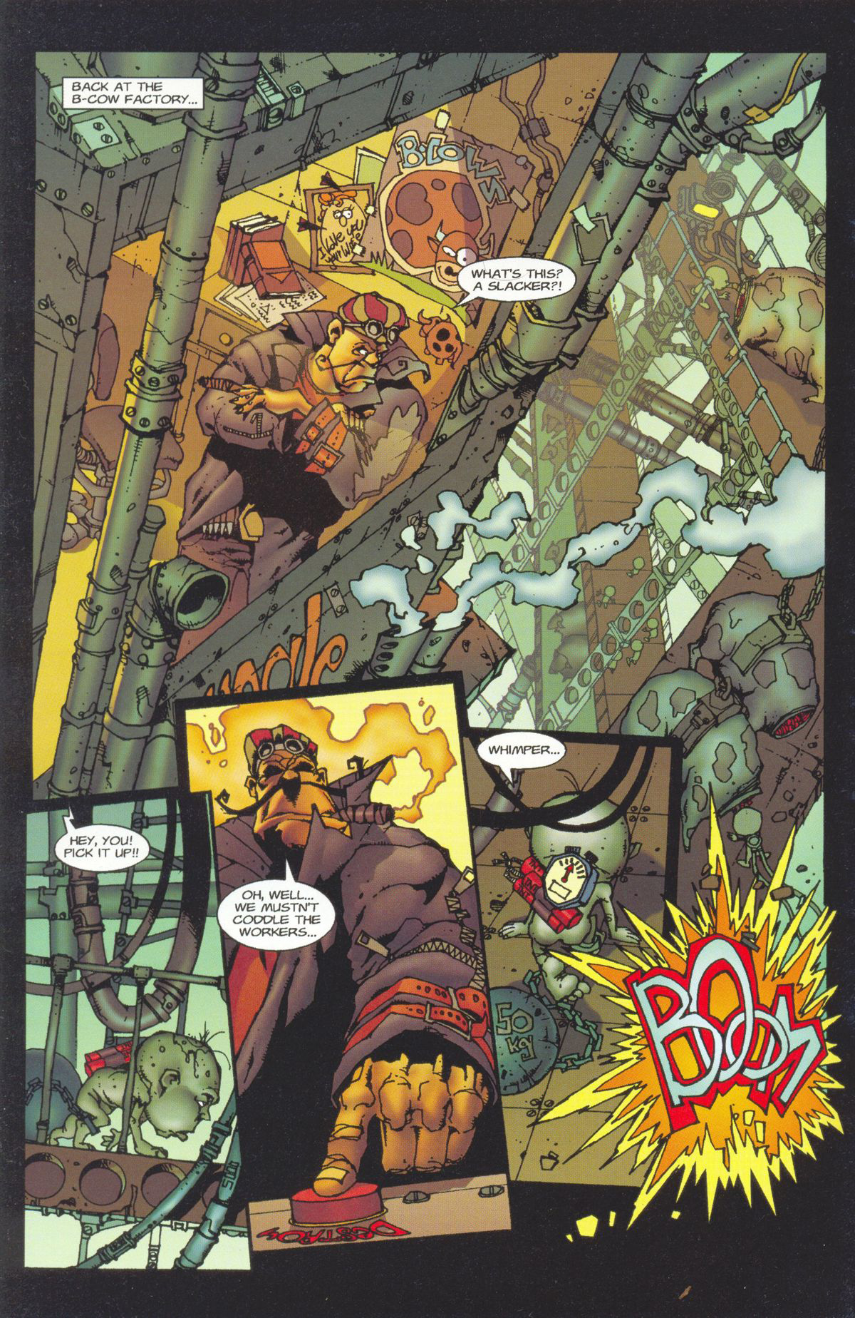 Read online Dead or Alive -- A Cyberpunk Western comic -  Issue #1 - 10