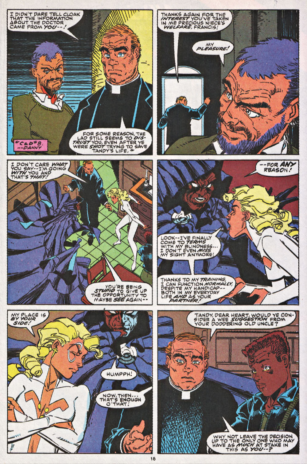 Read online Cloak and Dagger (1990) comic -  Issue #12 - 13