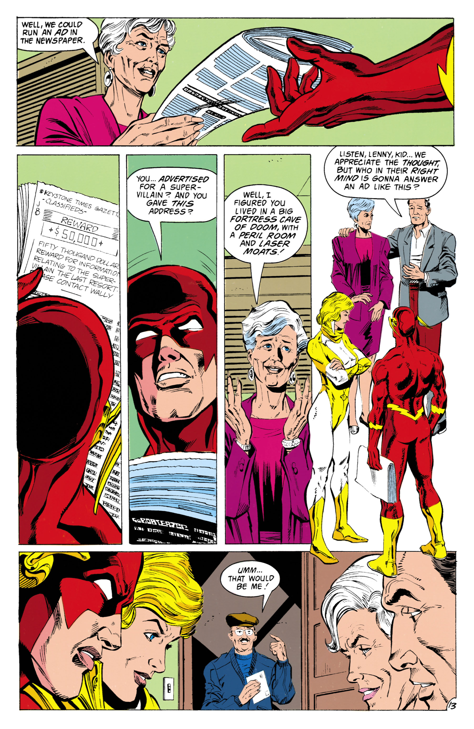 Read online The Flash (1987) comic -  Issue #60 - 14