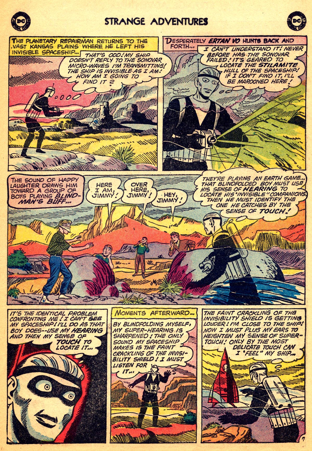 Read online Strange Adventures (1950) comic -  Issue #104 - 21