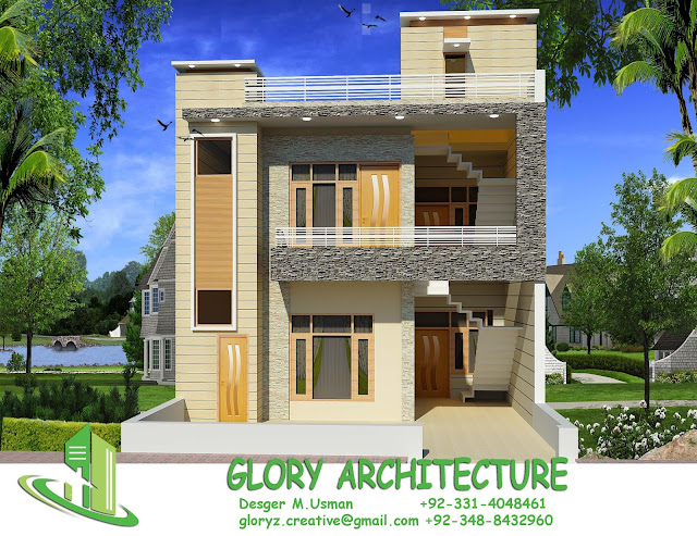 25 X 50 Home Design Part - 17: We Are Providing Serves House Map, Drawings, 3D View , Plan Your House And Building Modern Style And Design Your House And Building With 3D View .get ...