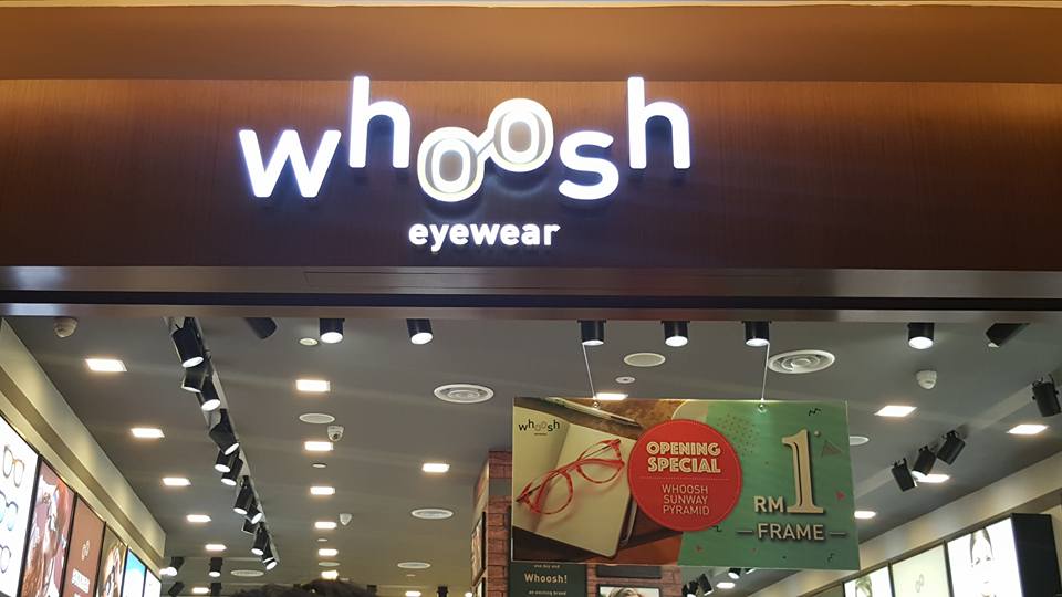 nameSherry Whoosh Eyewear new outlet Sunway Pyramid & "Eye Am Stylish