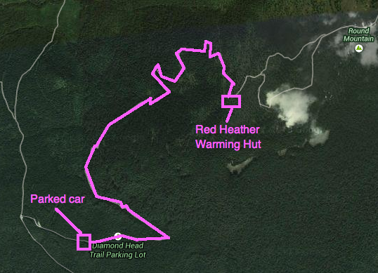 Diamond Head trail to Red Heather Warming hut in Garibaldi Provincial Park