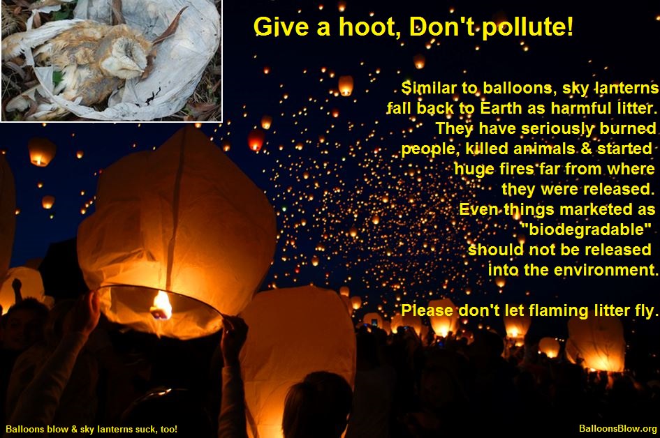 DILG, BFP Urged to Reiterate Fire Hazard Warning against Sky Lanterns