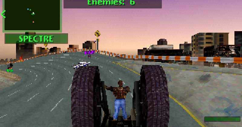 Twisted Metal -- Gameplay (PS1) 