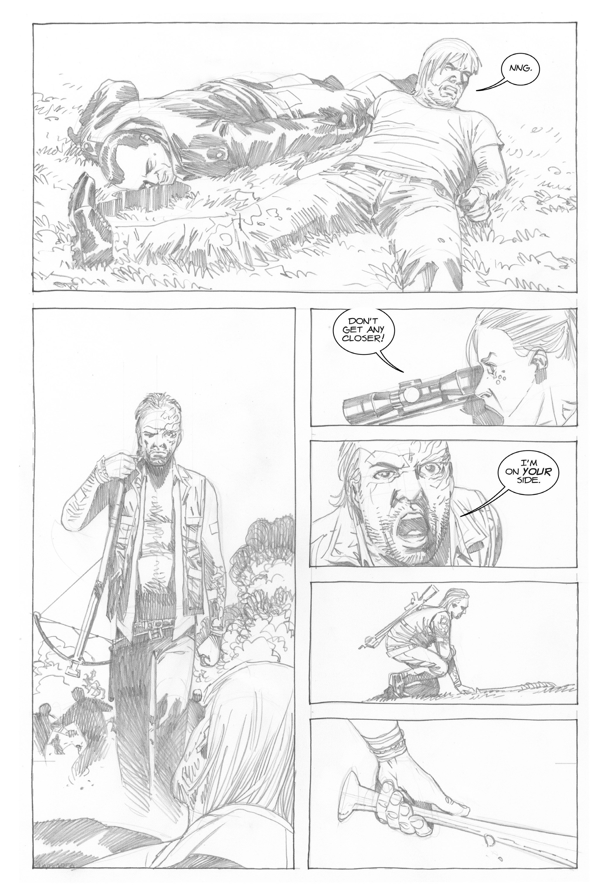 Read online The Walking Dead comic -  Issue # _All Out War Artist Proof Edition - 240