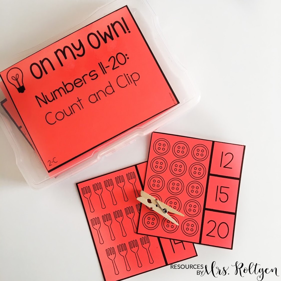 On My Own! {Mini Math Activities for Kindergarten Set 1} Resources
