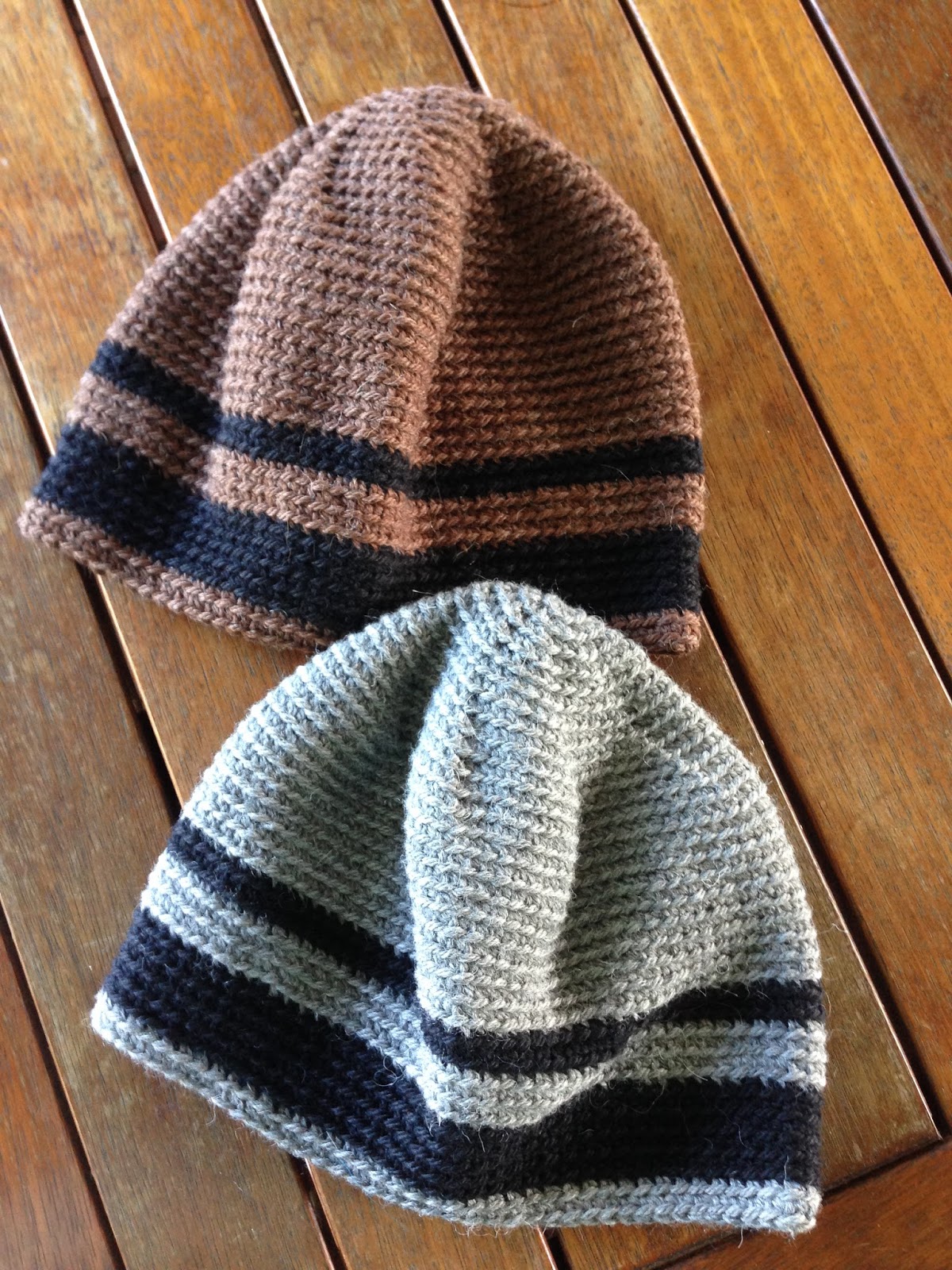 Crochet Obsession Crochet a man’s beanie using an easy pattern by