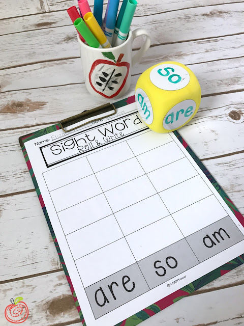 Fun sight word activity for Kindergarten and 1st grade. Perfect for centers or small groups.