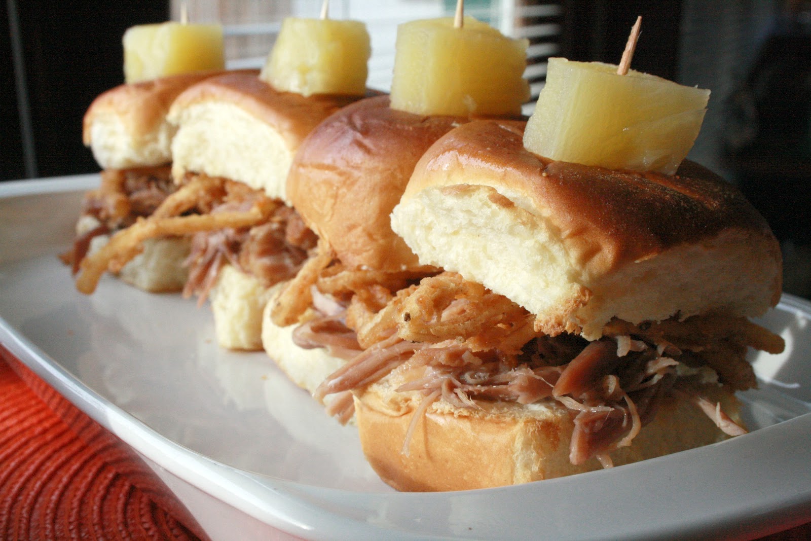The Learning Curve Kalua Pork Sliders