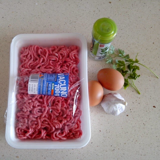 Fotografía carne picada.