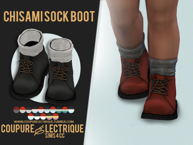 CHISAMI SOCK BOOT REDHEADSIMS CC