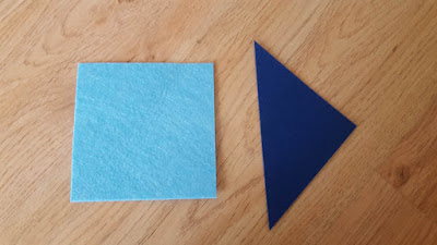 DIY Geometrical corner bookmarks - tutorial and pattern