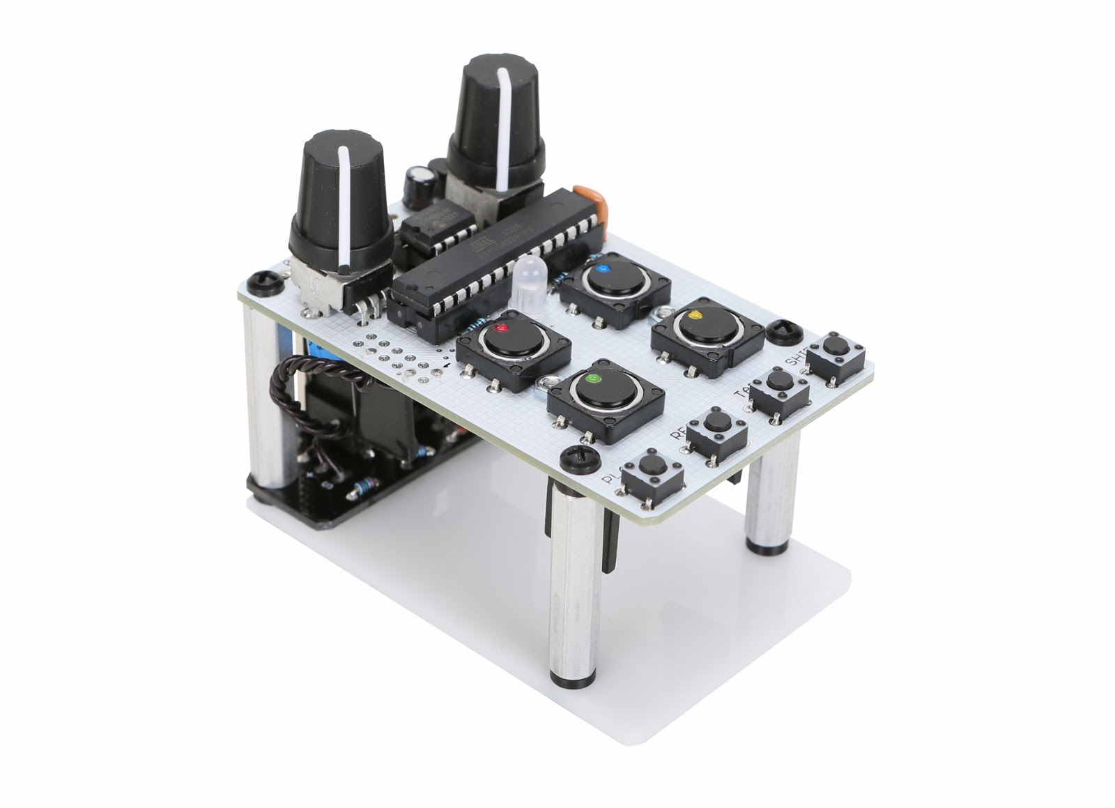 MATRIXSYNTH Bleep Labs Bleep Drum MIDI LoFi Drum Machine