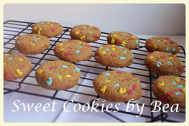 Cookies de letras y speculoos