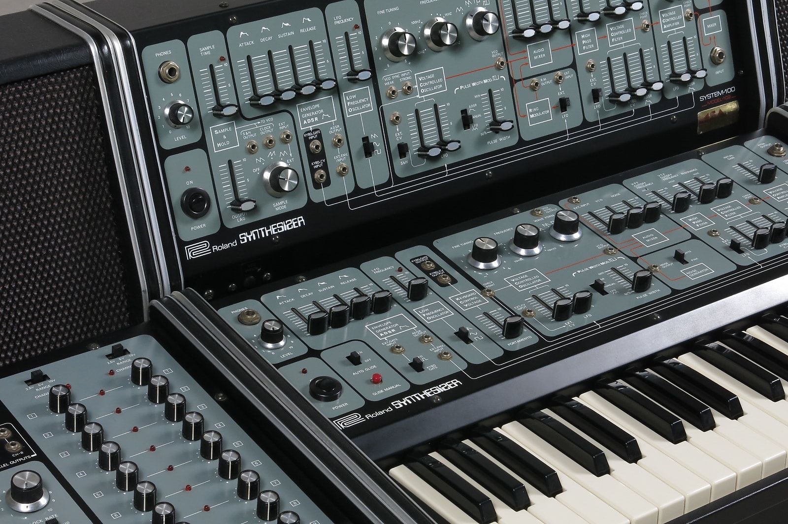 MATRIXSYNTH Roland System 100 complete semimodular synth 101 + 102