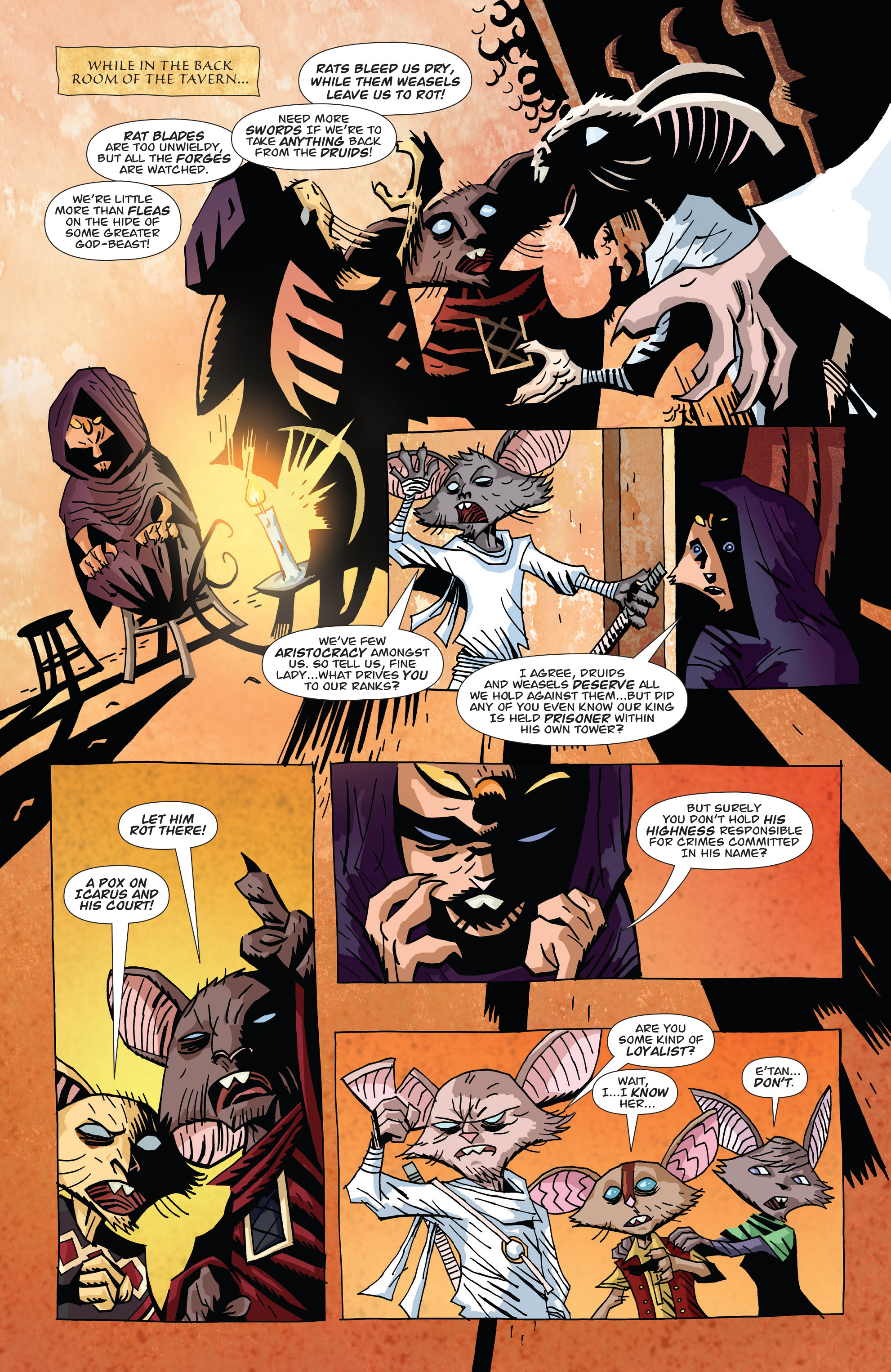 The Mice Templar Volume 3: A Midwinter Night's Dream issue TPB - Page 209