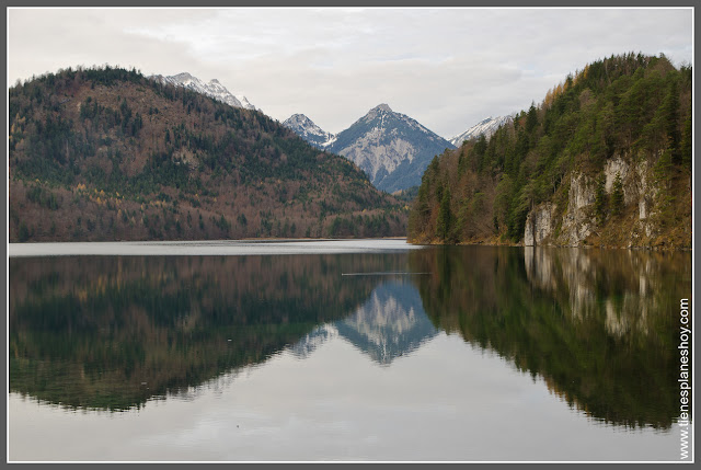 Lago Alpsee Baviera (Alemania)