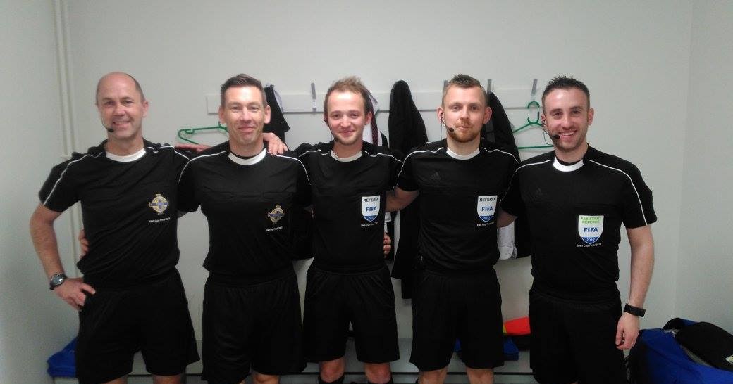FIFA Referees News Northern Ireland 2017 Irish Cup Final