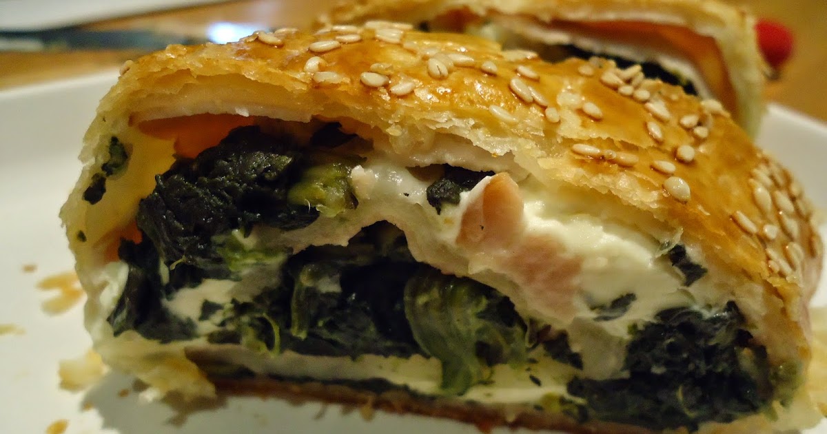 Strudel Con Philadelphia Spinaci E Fesa Di Tacchino