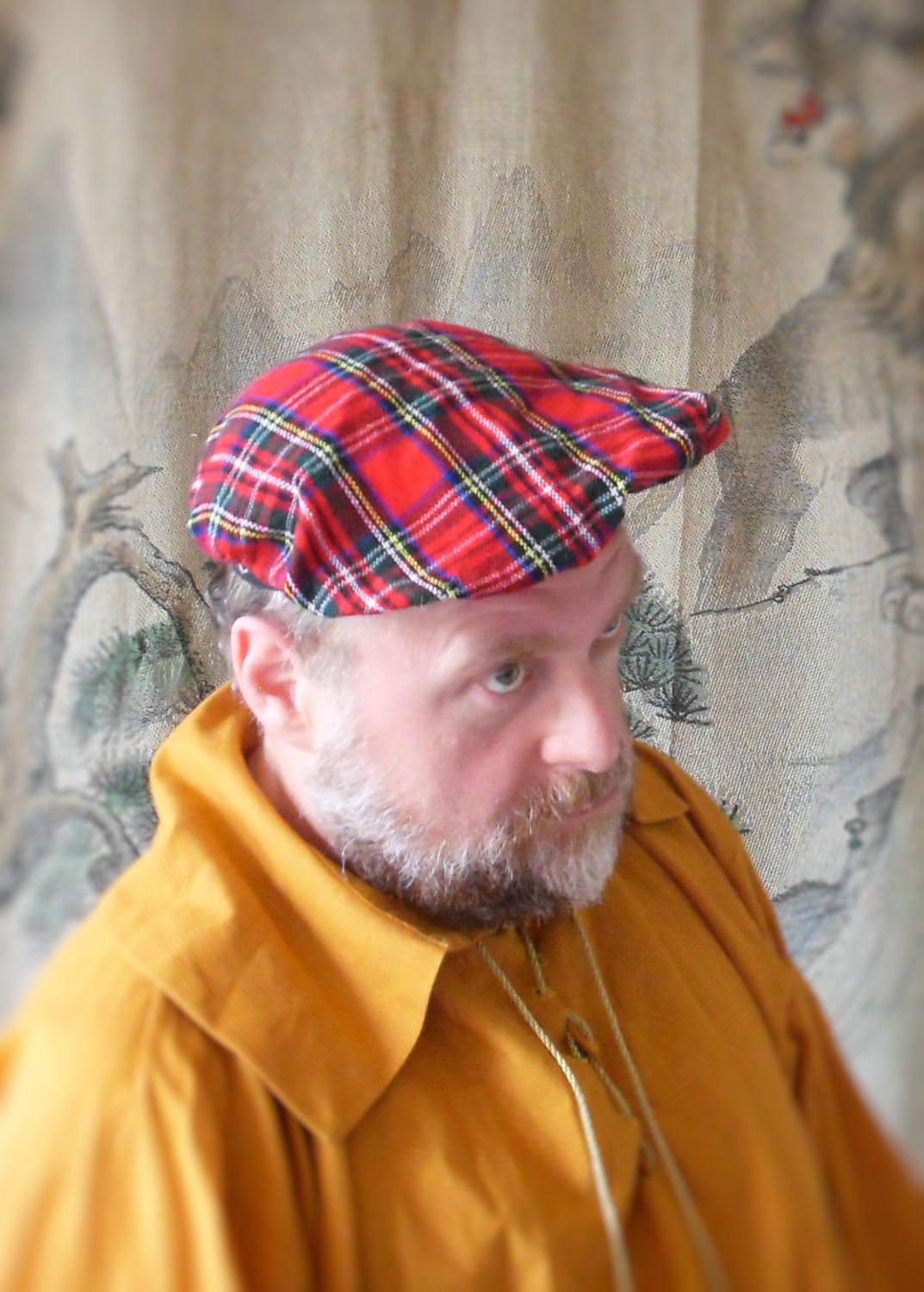 Richard in a Hat Sham Scottish Hat