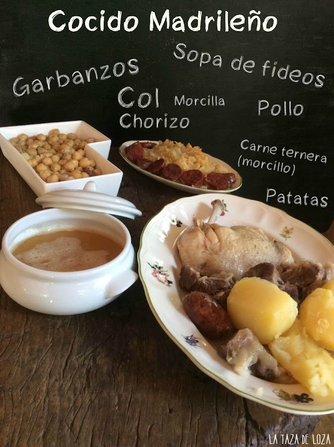 ingredientes-de-cocido-madrileño