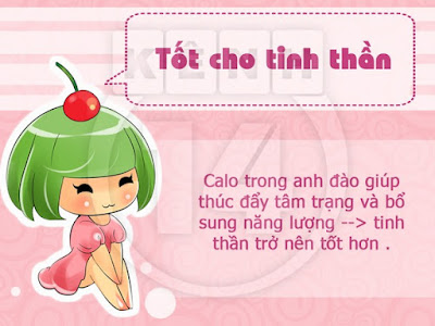 Lợi ích bất ngờ từ quả anh đào