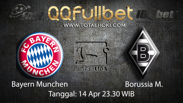 BOLA88 - PREDIKSI TARUHAN BOLA BAYERN MUNCHEN VS BORUSSIA MONCHENGLADBACH 14 APRIL 2018 ( GERMAN BUNDESLIGA )