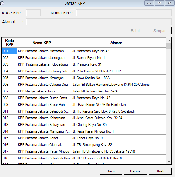 Cara mencari alamat KPP (Kantor Pelayanan Pajak) via aplikasi eSPT PPh 21 solved