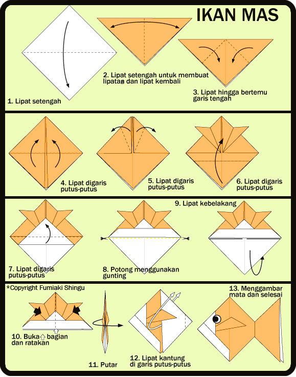 Cara Membuat Origami Binatang: Panduan Lengkap untuk Pemula