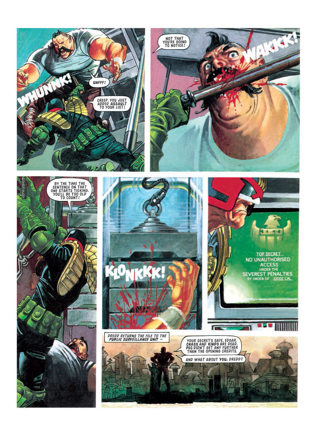 Read online Judge Dredd: The Complete Case Files comic -  Issue # TPB 24 - 16